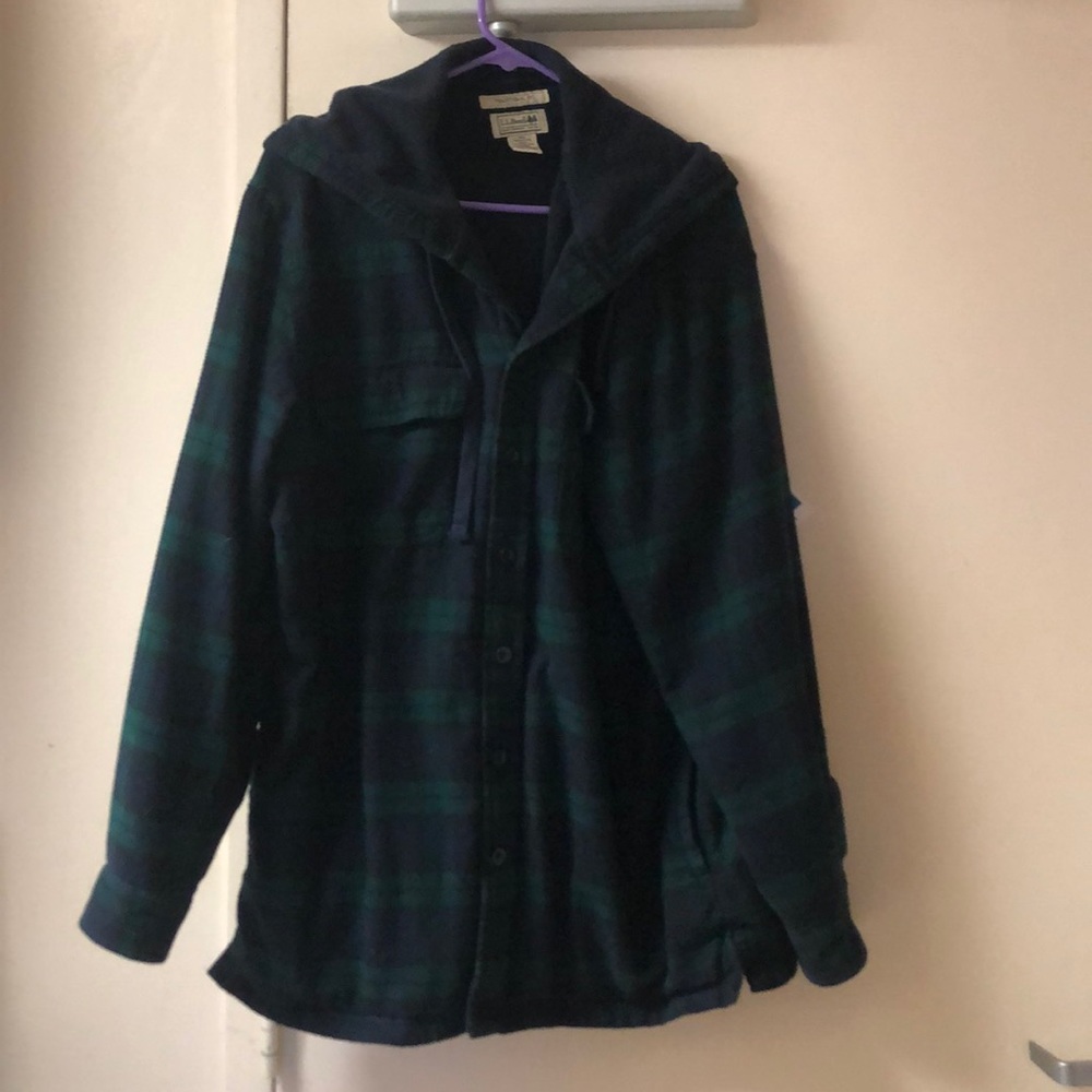 ll bean fleece lined flannel